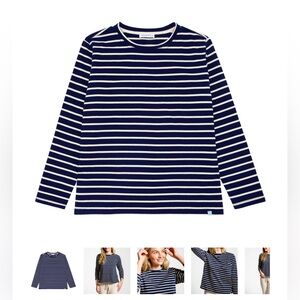 Minnow women size small stripe top